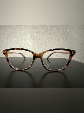 Michael Kors Tortoiseshell Cat-Eye Glasses - Brown/Black